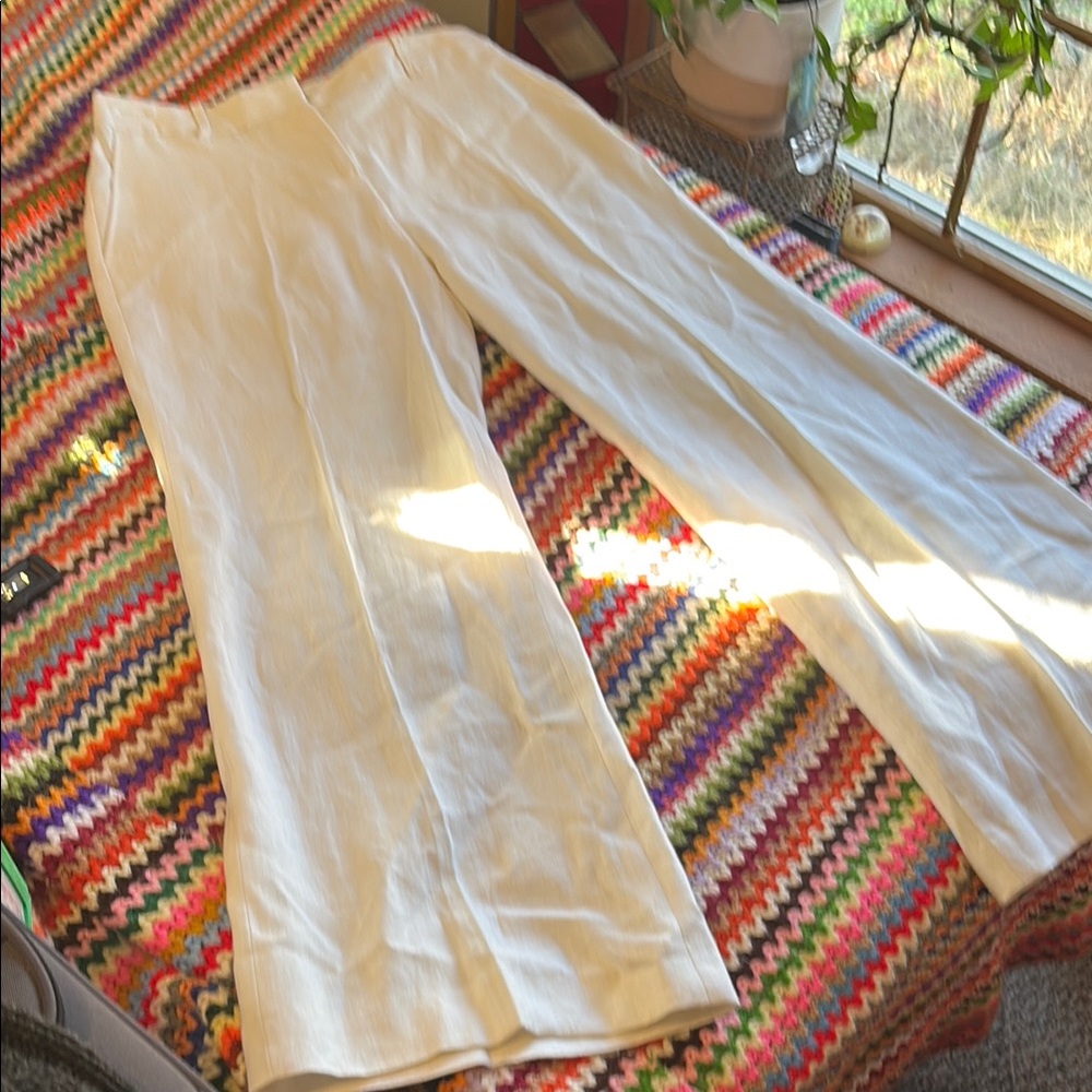 MICHAEL Michael Kors Cream Trousers